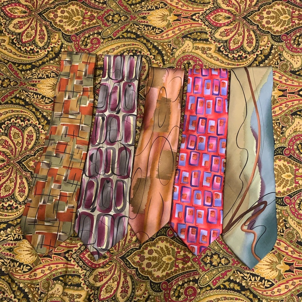Jerry Garcia 5 Bundle of Ties